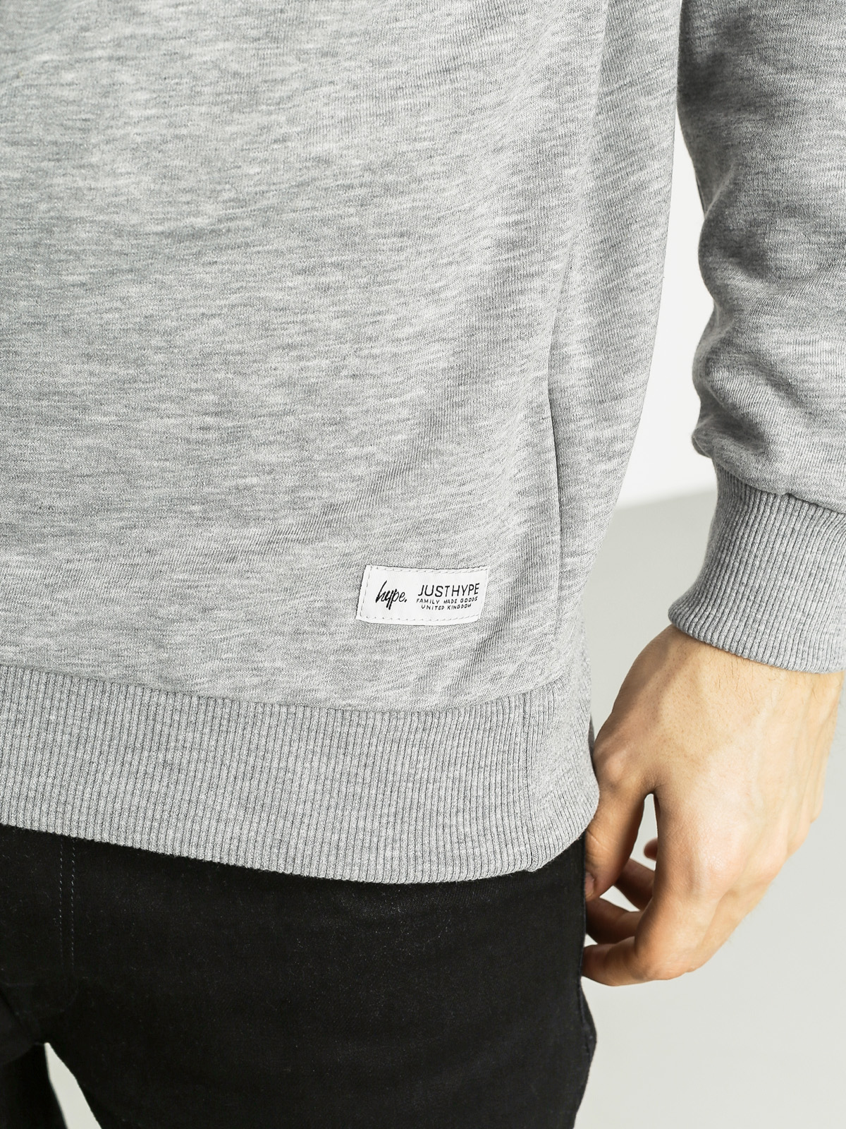 Hype Sweatshirt Crest (grey)