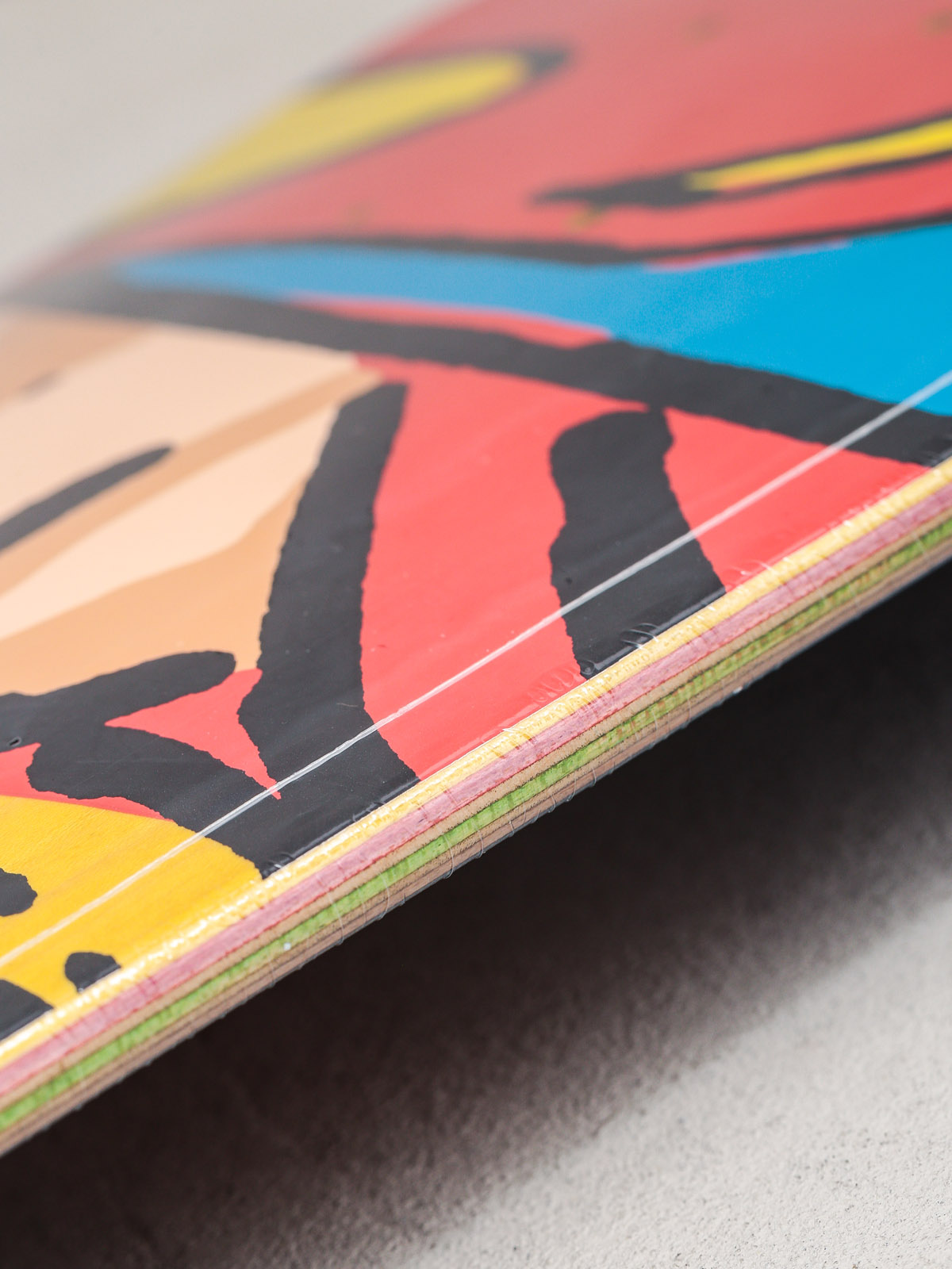 Almost Deck Scetchy Superman R7 (black/yellow/red)