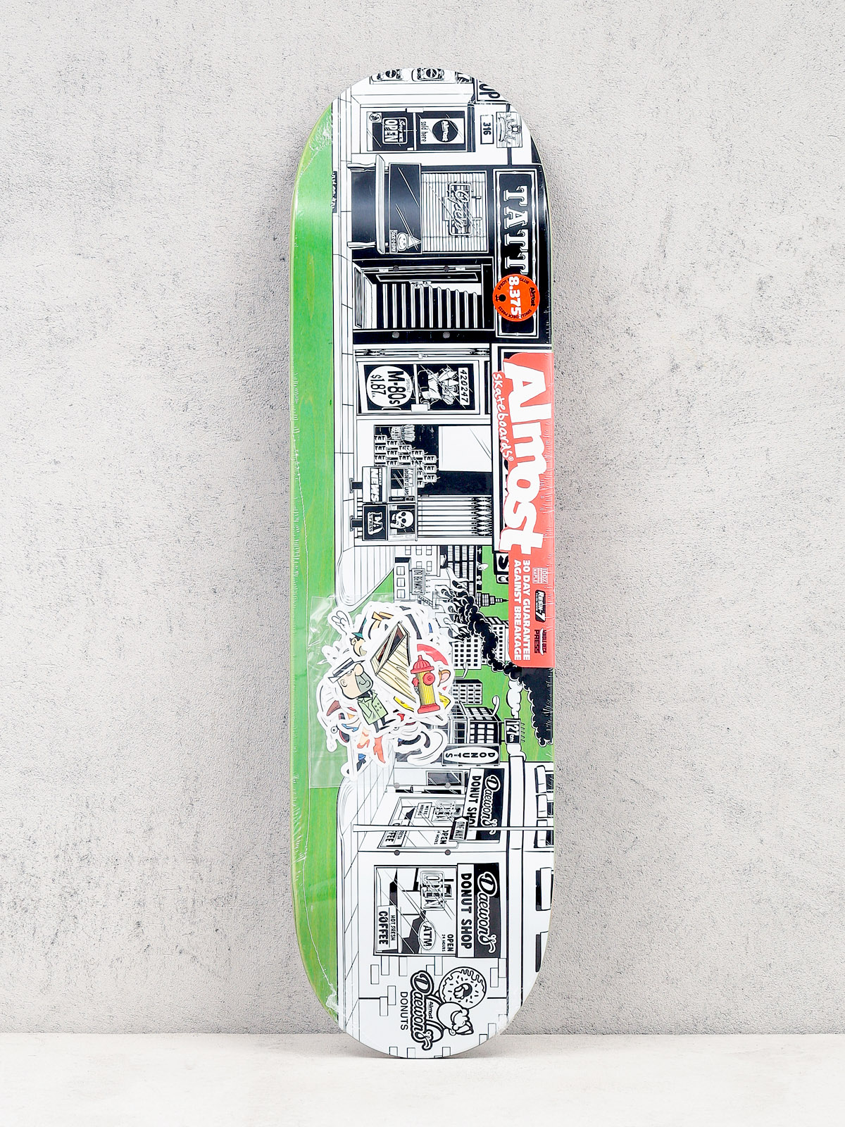 Almost Deck Stick O Rama R7 (green/white)