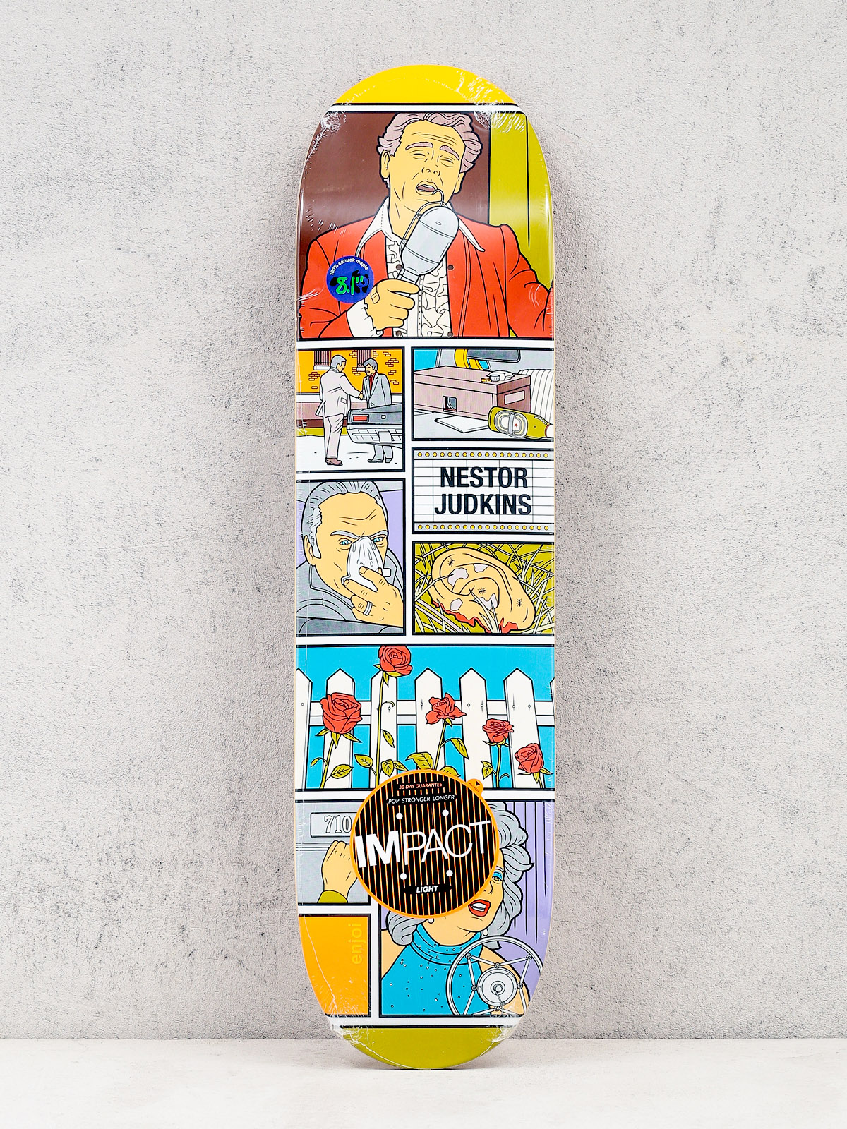 Enjoi Deck Movie Night Impact Light (judkins)