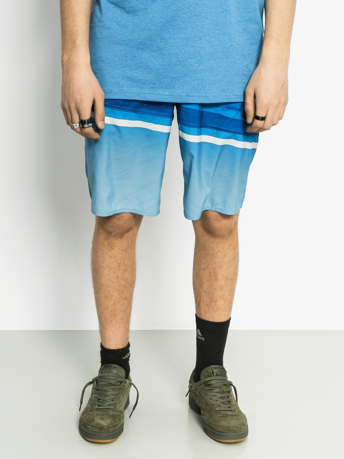 Quiksilver Boardshorts Slash Logo Vee 20 Boardshorts ( black/blue)