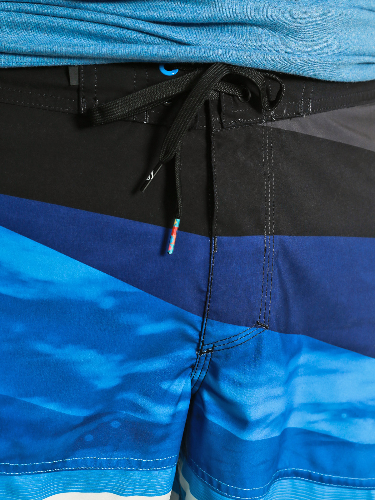 Quiksilver Boardshorts Slash Logo Vee 20 Boardshorts ( black/blue)
