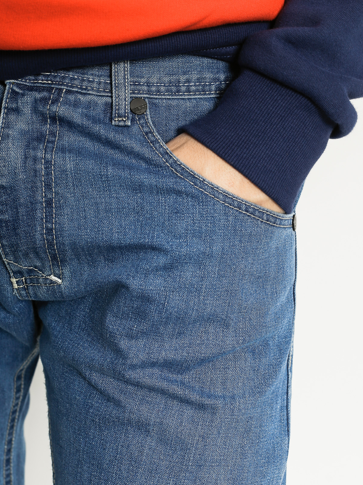 MassDnm Pants Signature Denim Jogger Sneaker Fit (light blue)