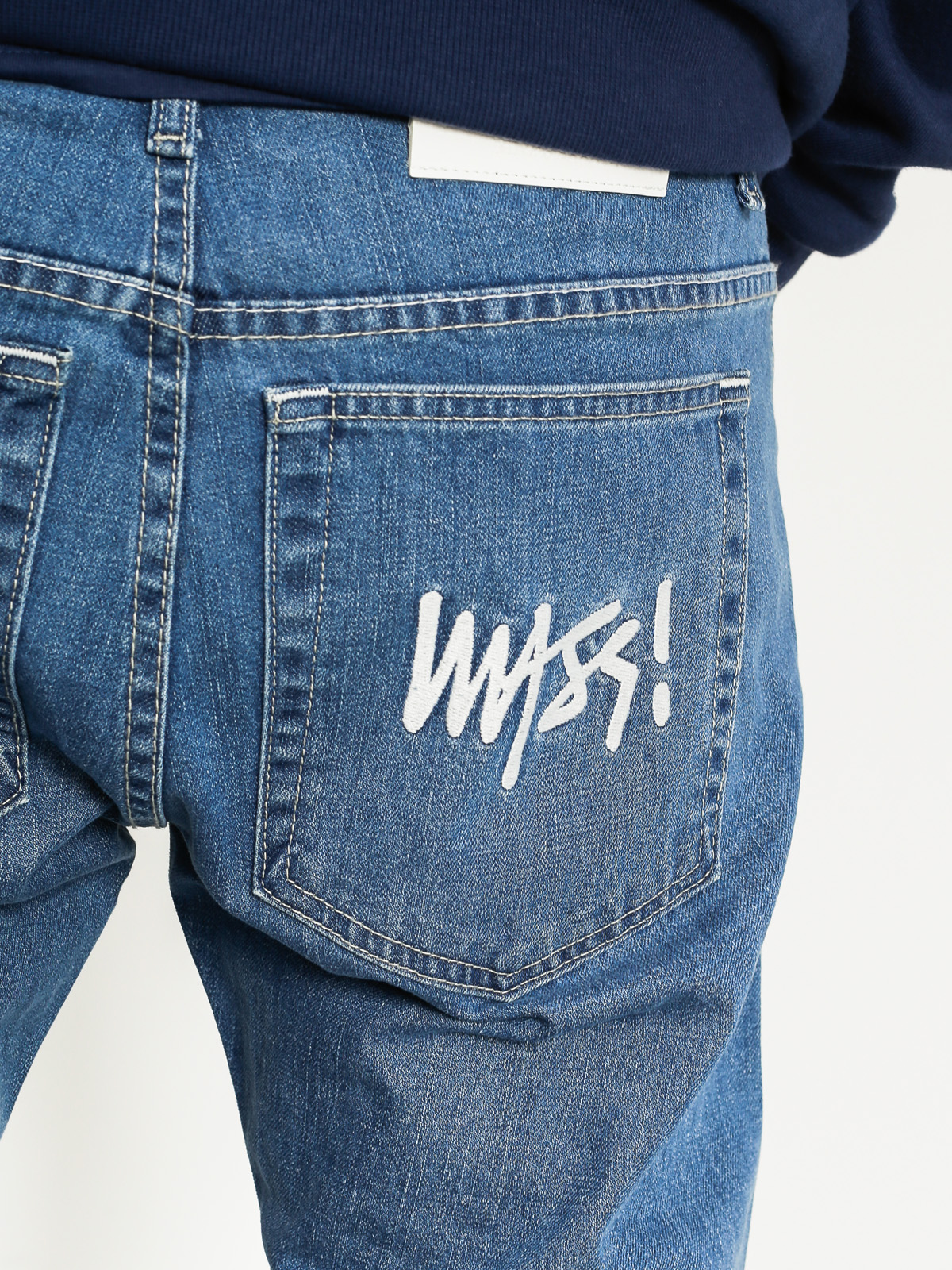 MassDnm Pants Signature Denim Jogger Sneaker Fit (light blue)