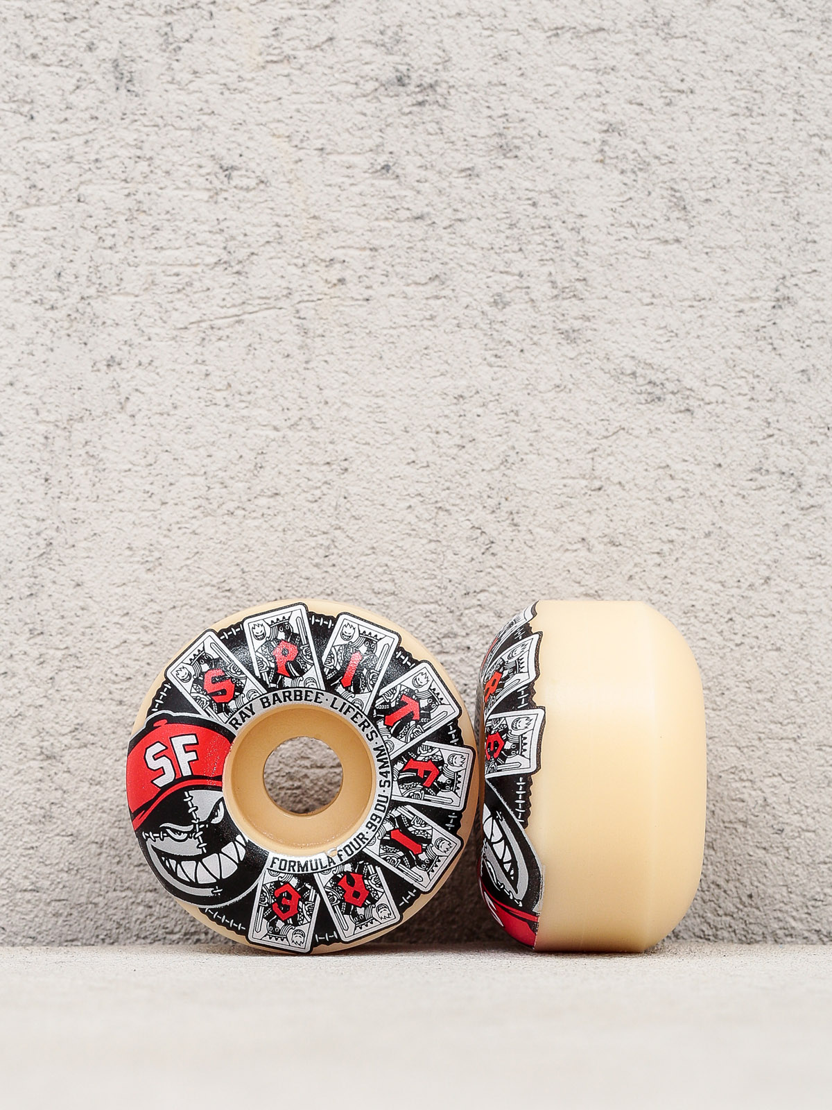 Spitfire Wheels Formula Four 99D Barbee Liffers (white/black)