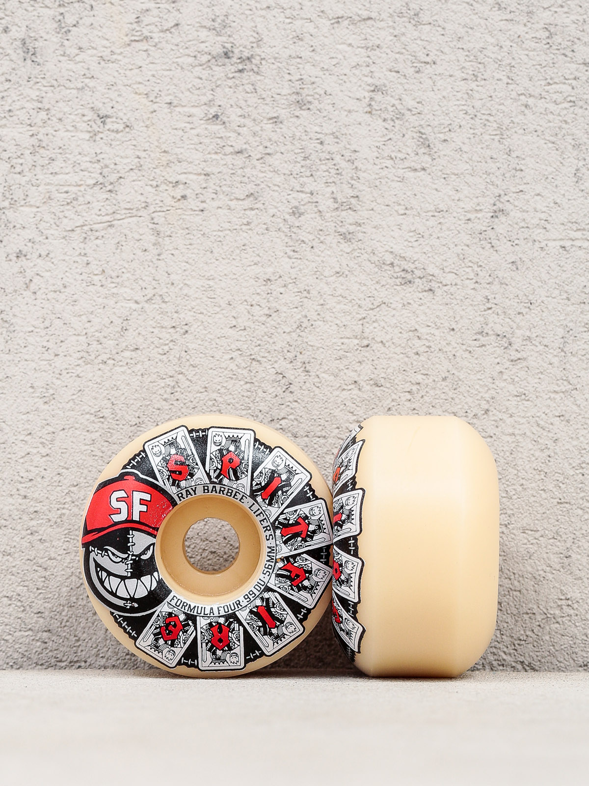 Spitfire Wheels Formula Four 99D Barbee Liffers (white/black)