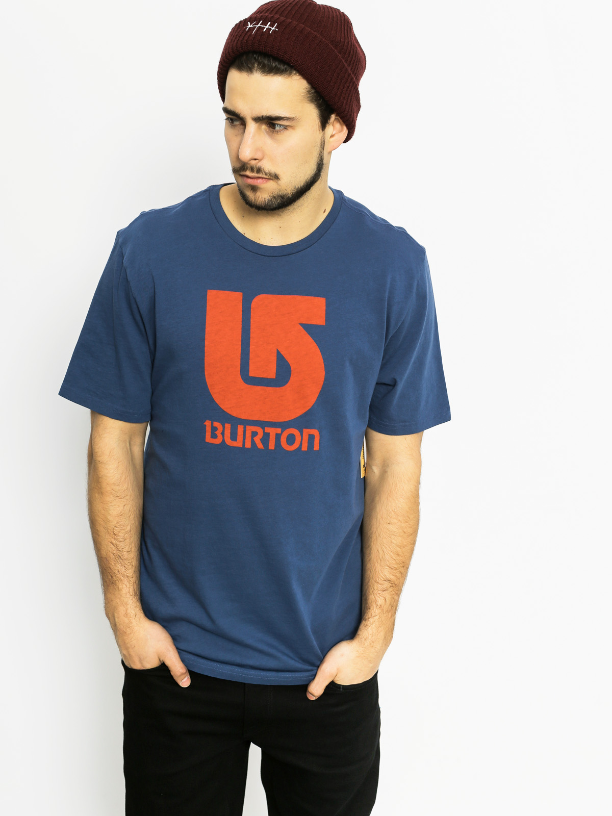 Burton T-Shirt Logo Vertical (indigo)
