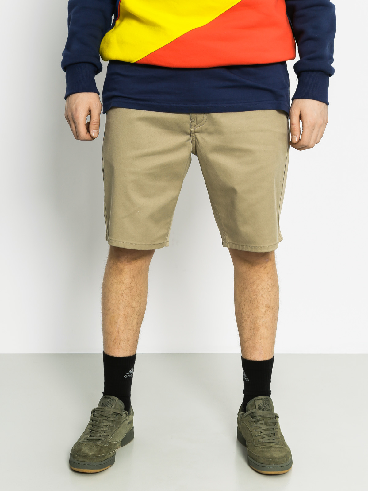 Kr3w Shorts K Silm Wino (dark khaki)