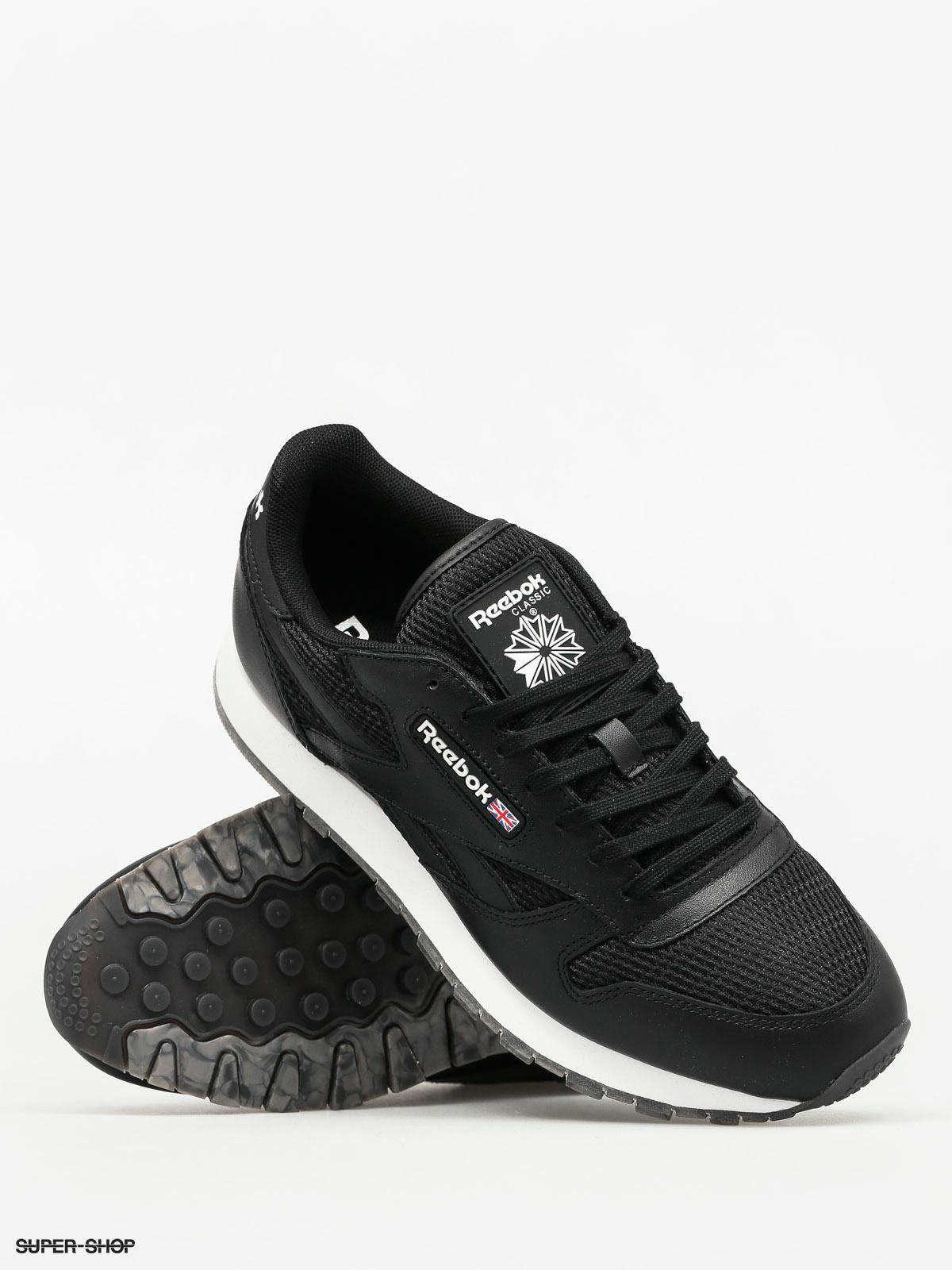 excepción germen jueves Reebok Shoes Classic Leather Nm (black/white/coal gum)