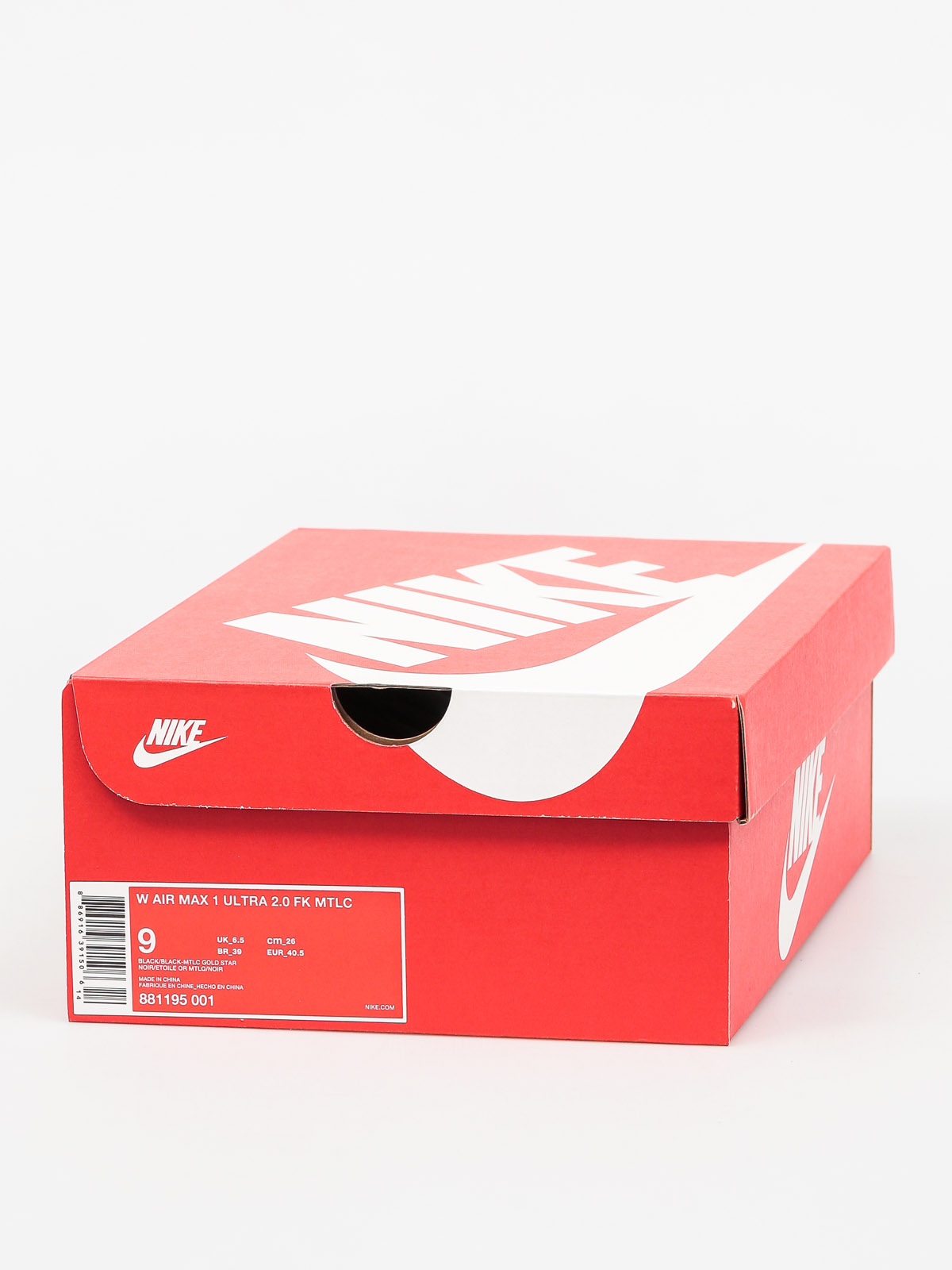 Nike Air Max 1 Ultra 2.0 Flyknit Metallic Shoes Wmn (black/black mtlc gold star)