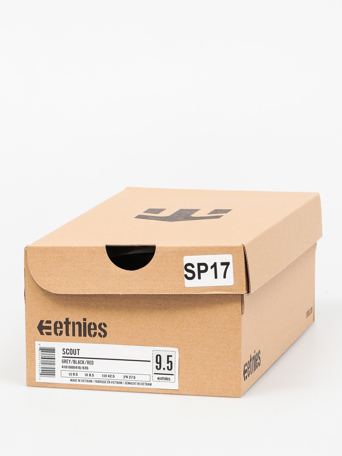 Etnies Shoes Scout (grey/black/red)