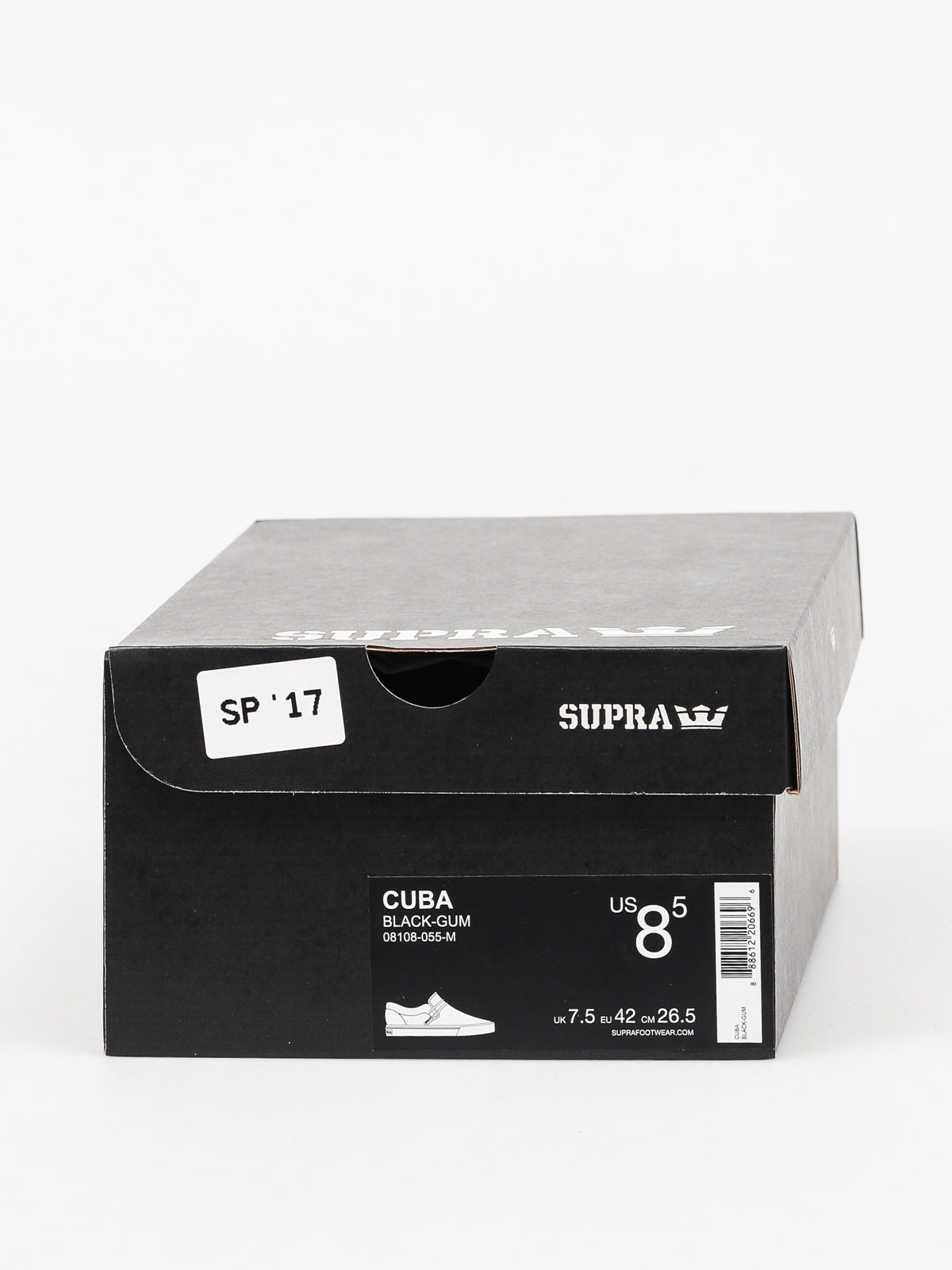 Supra Shoes Cuba (black gum)