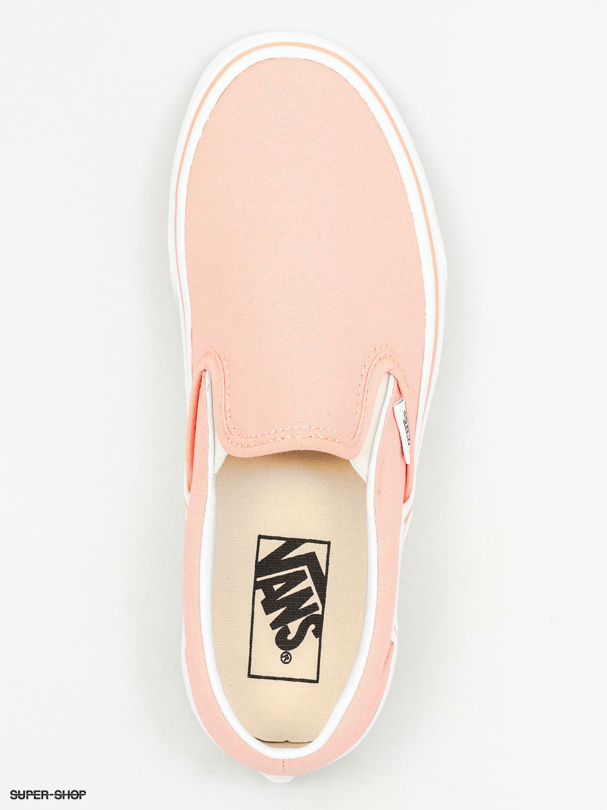 tropical peach slip on vans