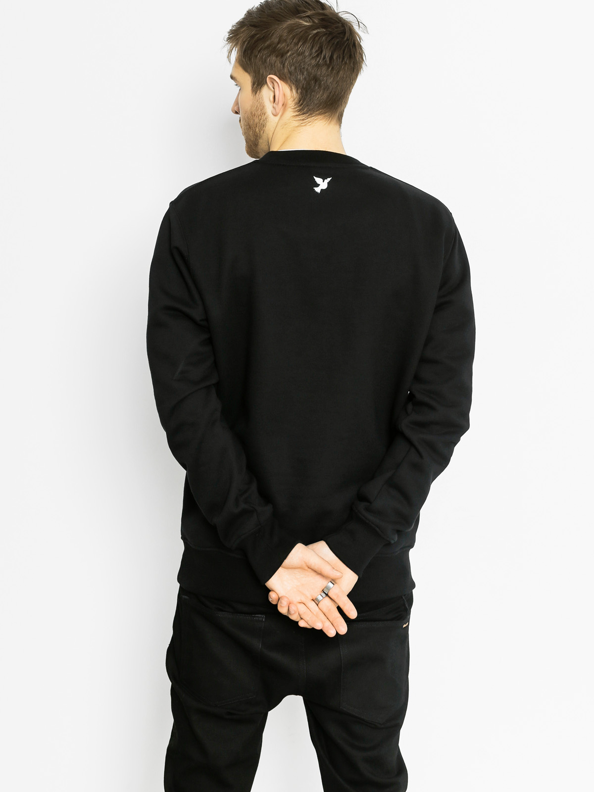 Nervous Sweatshirt Classic Crew (black)