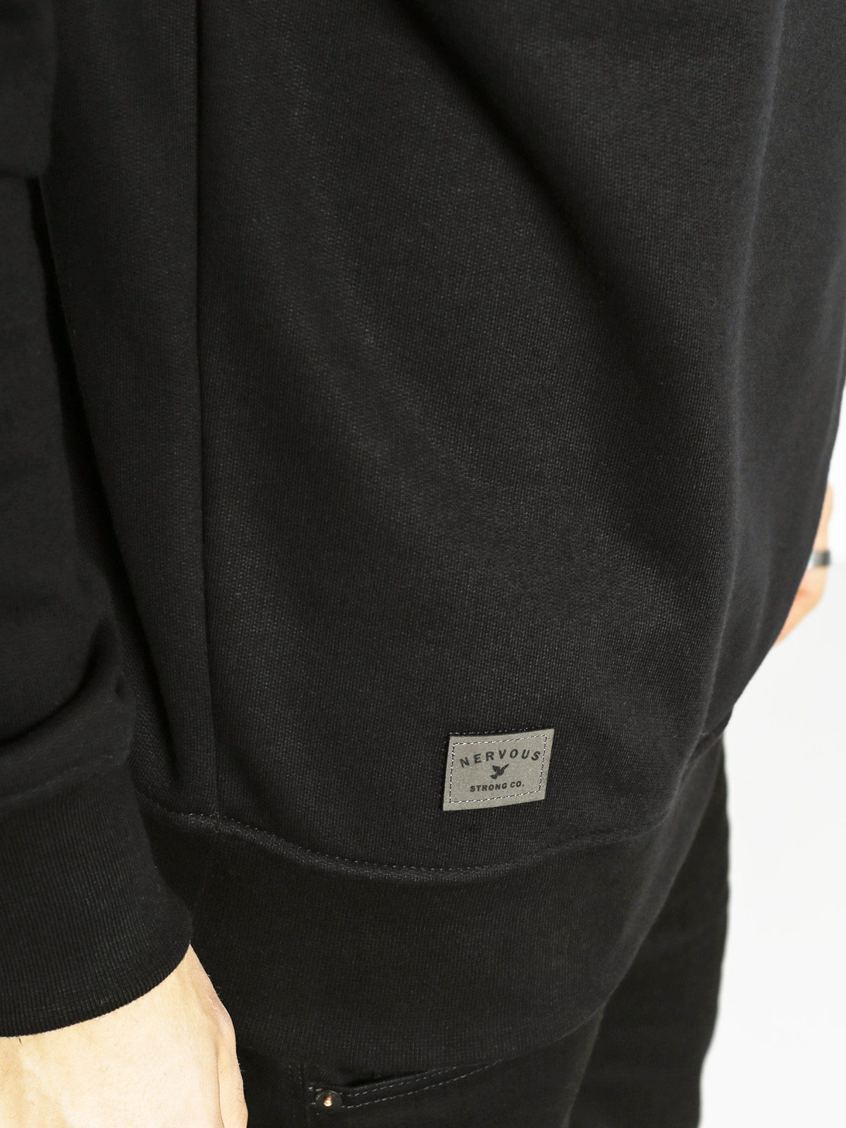 Nervous Sweatshirt Classic Crew (black)