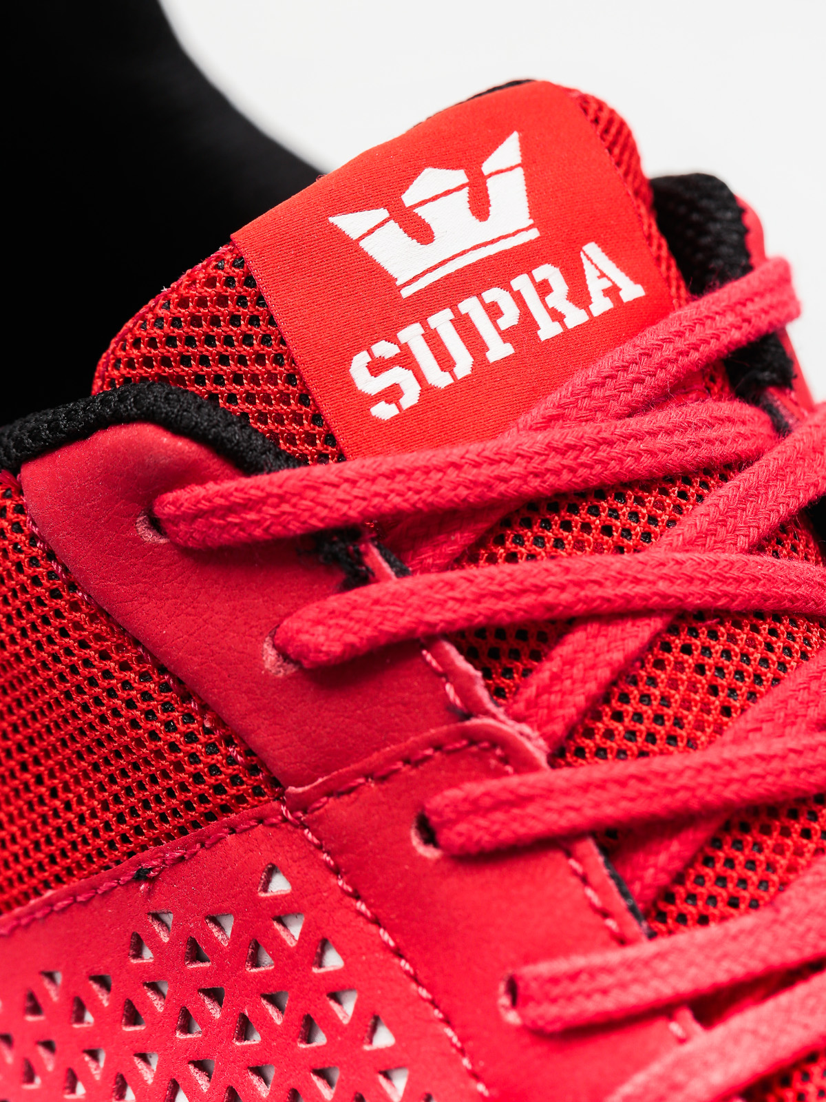 Supra Shoes Scissor - red (red black speckle)