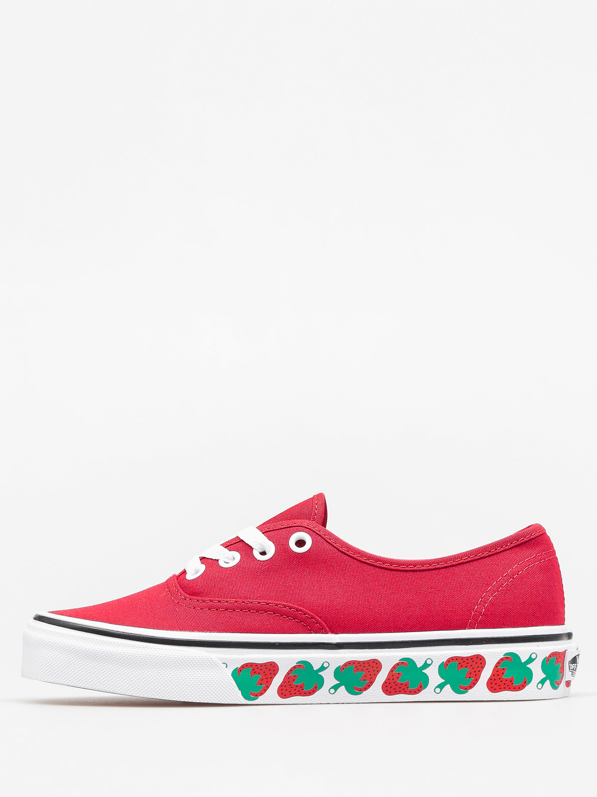 Vans Shoes Authentic (strawberry tape/red/black)
