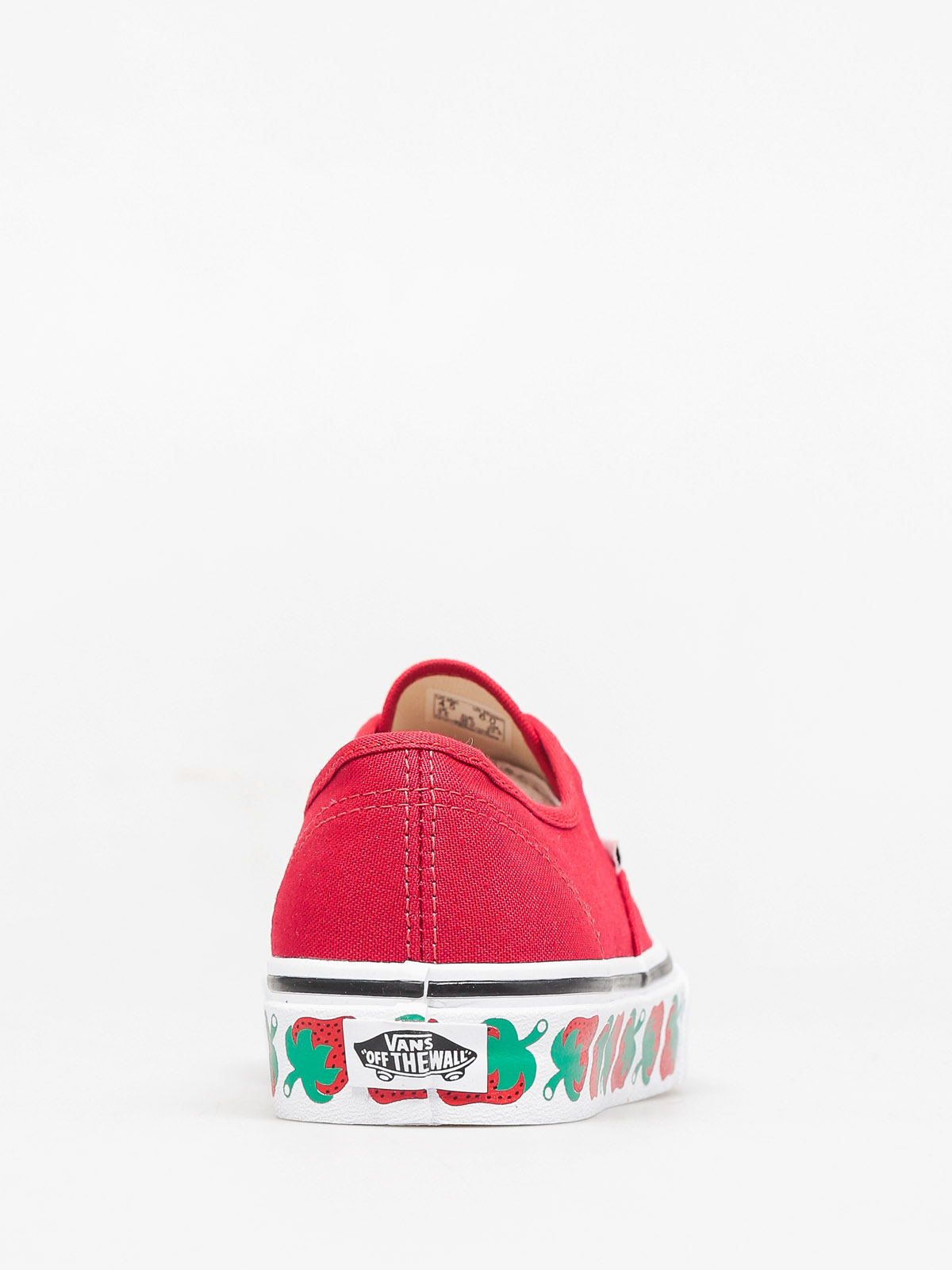 Vans Shoes Authentic (strawberry tape/red/black)