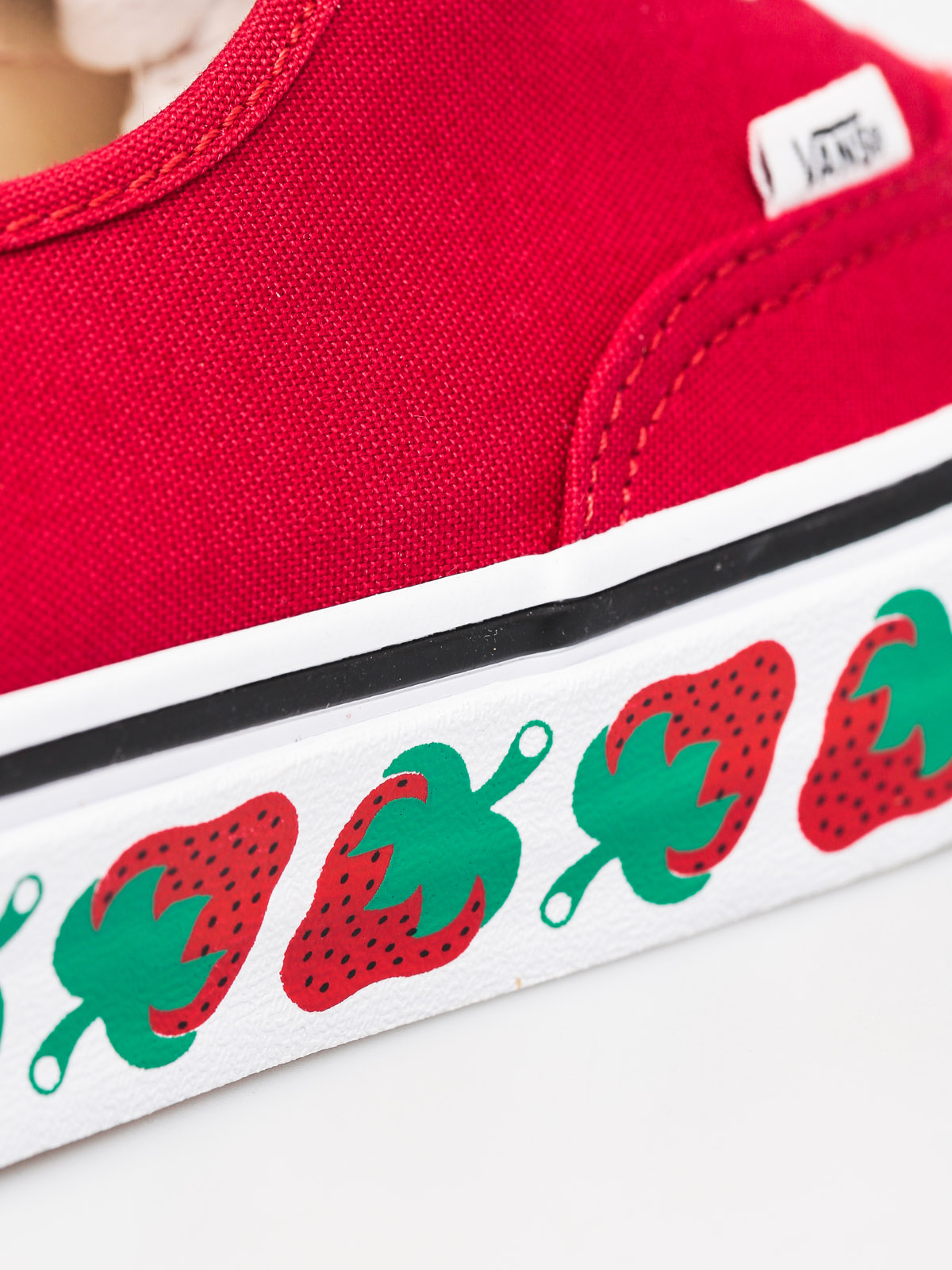 Vans Schuhe Authentic (strawberry tape/red/black)