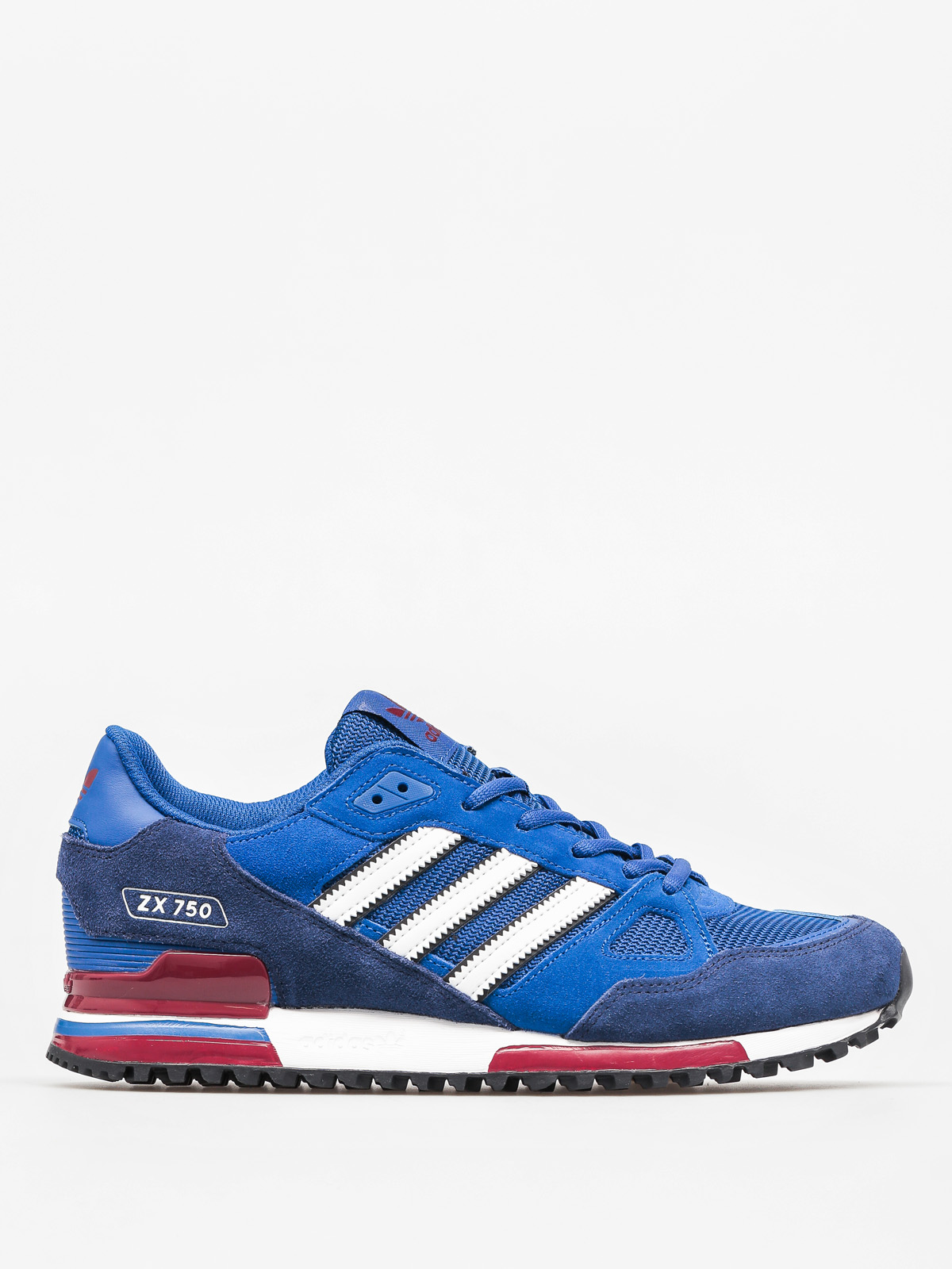 adidas Shoes Zx 750 blue (croyal/ftwwht/dkblue)