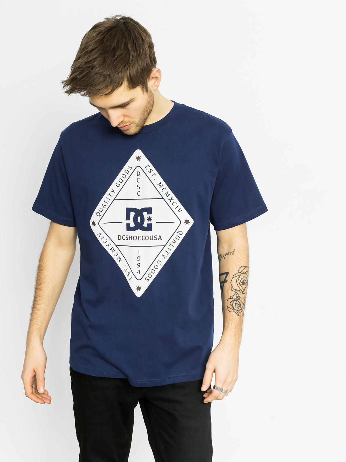 DC T-Shirt Long Day (navy)