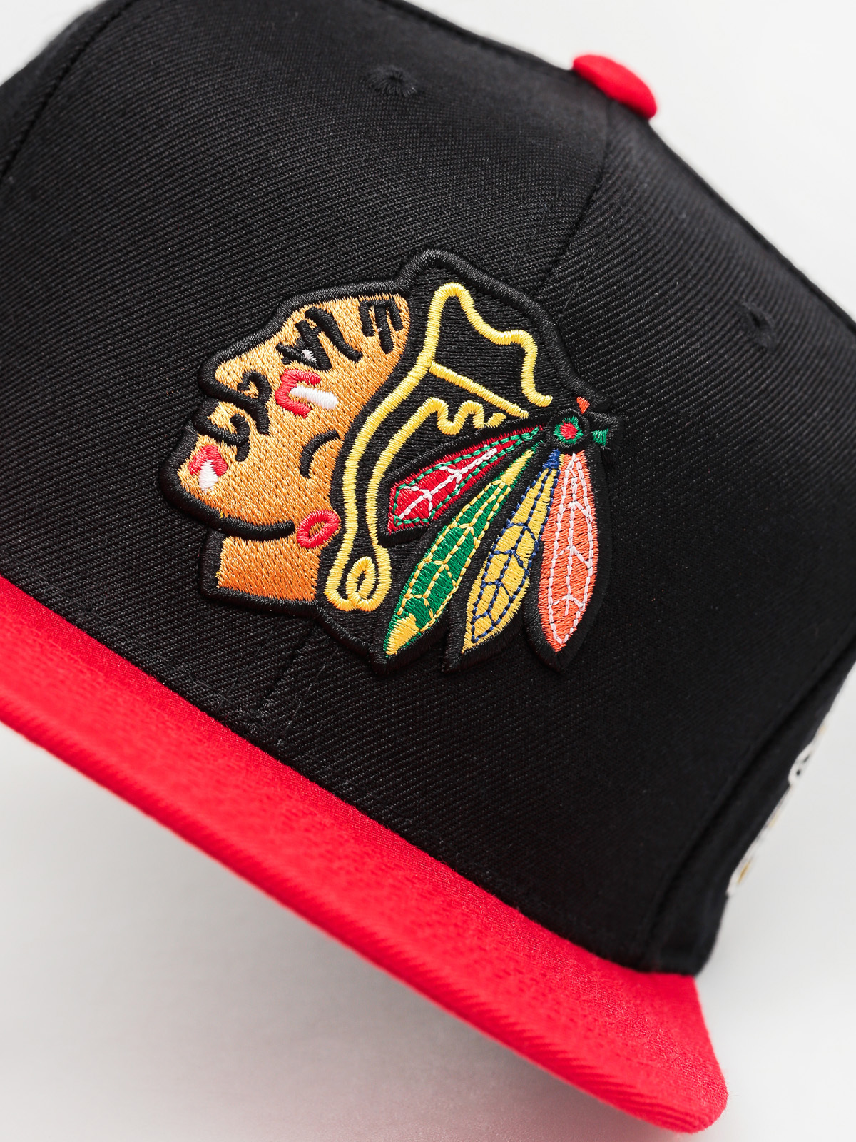 Mitchell & Ness Cap Chicago BlackHawks 17 ZD (black/red)