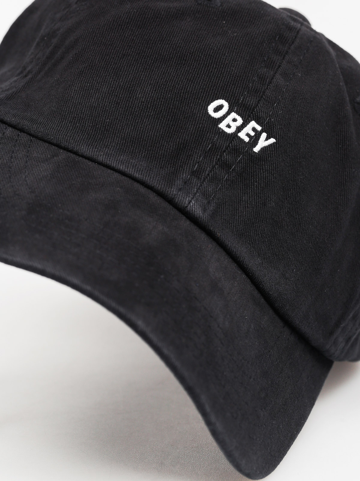 OBEY Cap Jumble Bar Hat II Panel ZD black (black)