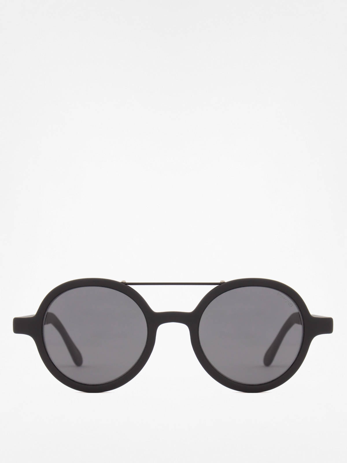 NEW Komono sunglasses round Vivien Glossy Black Komono Vivien Sunglasses Komono Vivien Black Forest (KOM  main image 4