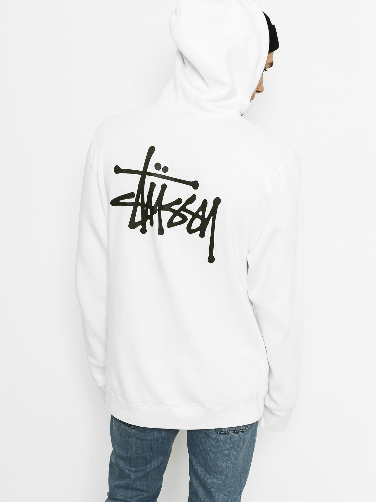 Stussy Hoodie Basic HD (white)
