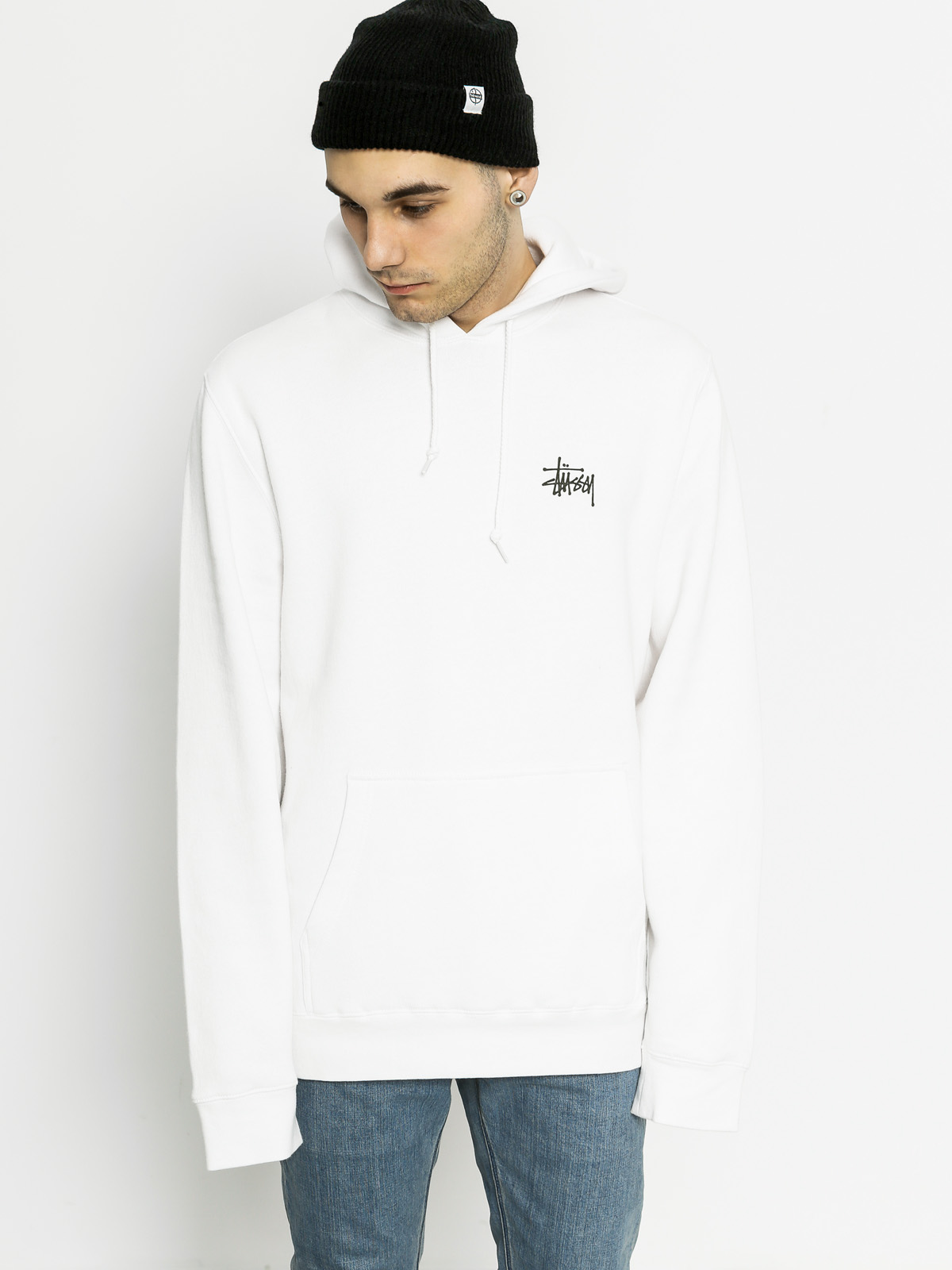 Stussy Hoodie Basic HD (white)