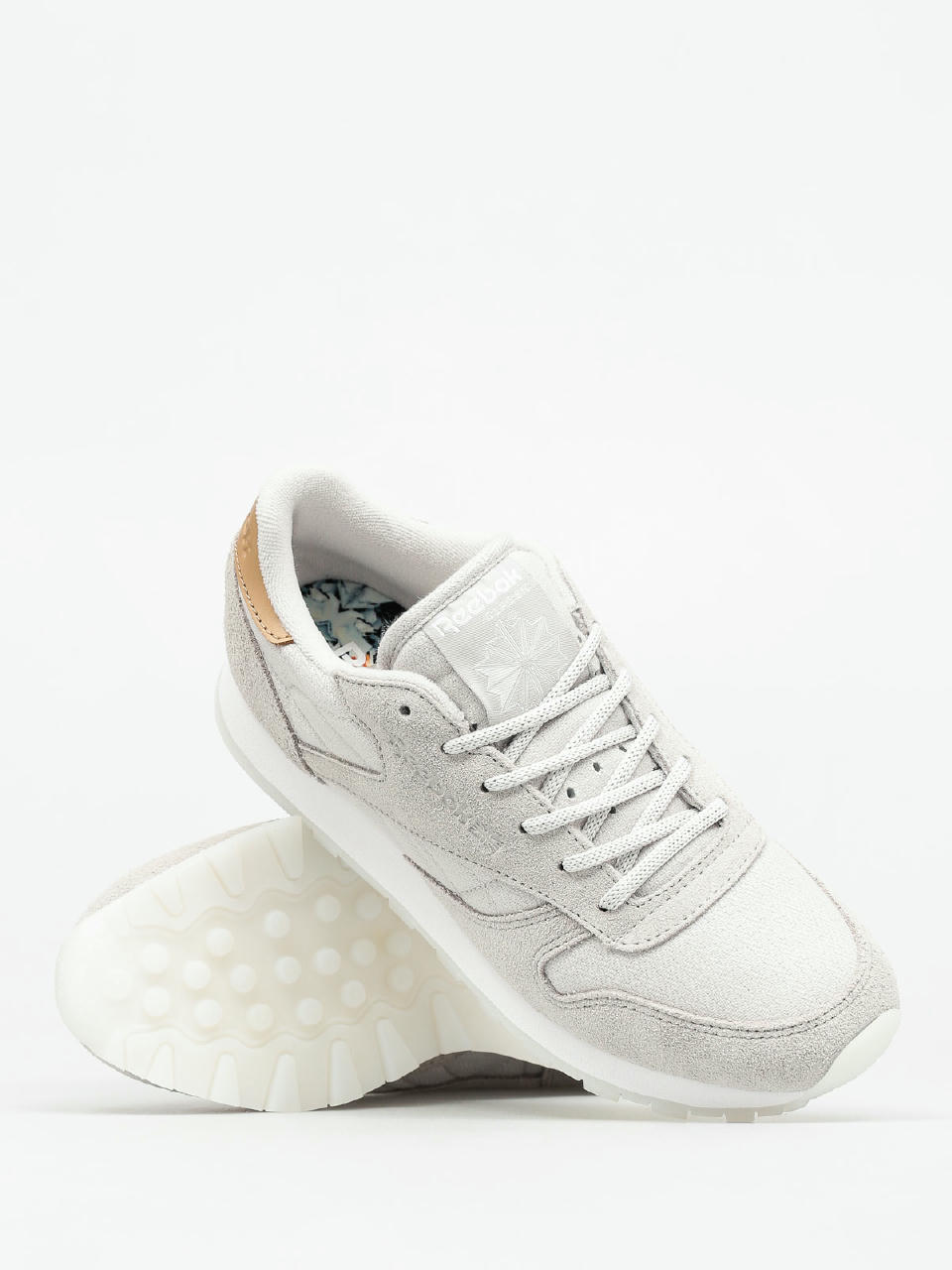 Reebok Shoes Classic Leather Sea Worn (skull grey/white)