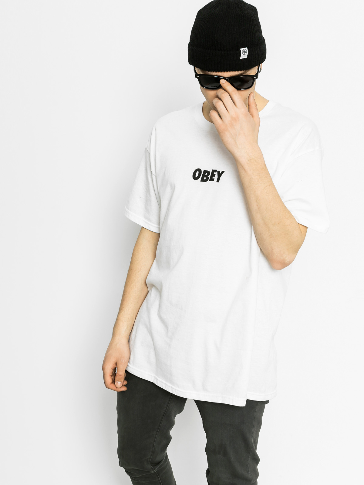 OBEY T-shirt Obey Jumbled (white)