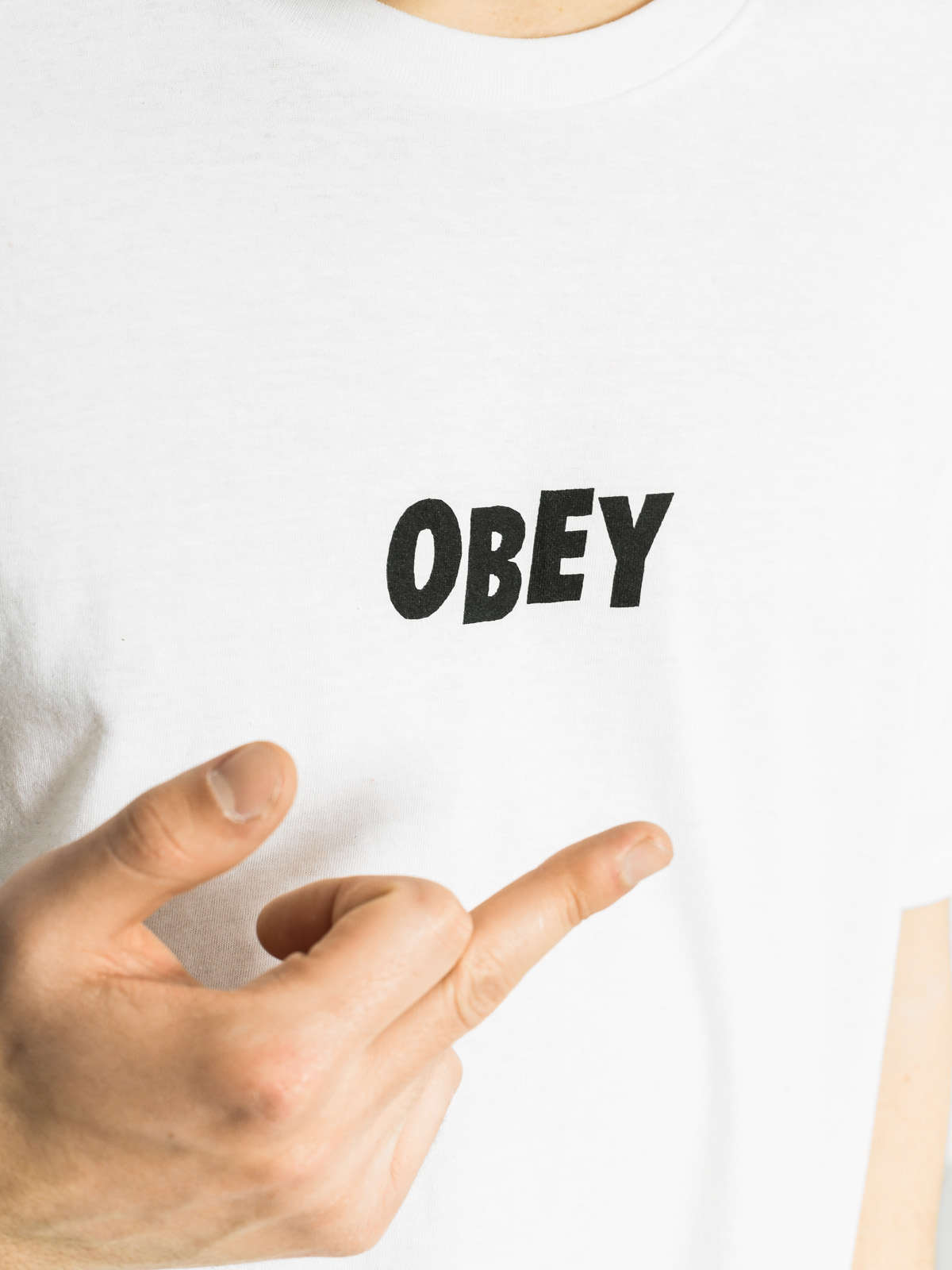 OBEY T-shirt Obey Jumbled (white)