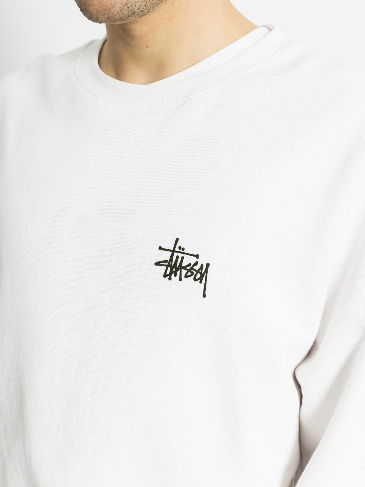Stussy Sweatshirt Basic (white)