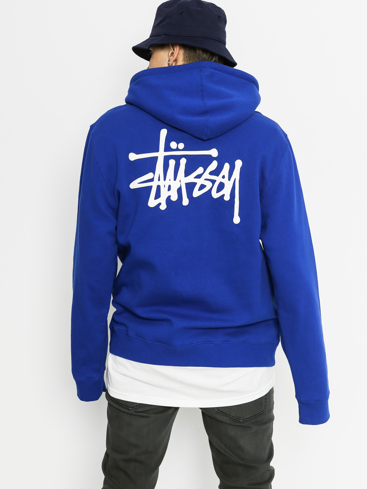 Stussy Hoody Basic ZHD (dark blue)