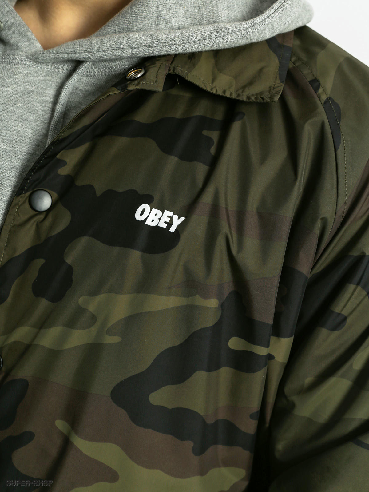 Obey clearance camouflage jacket