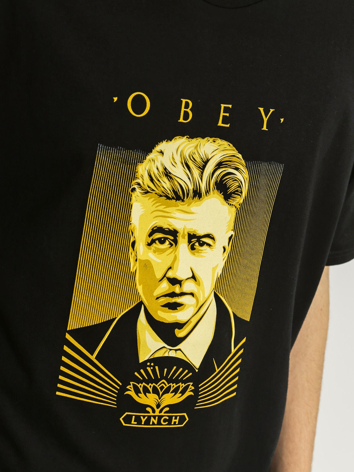 OBEY T-shirt David Lynch - black (black)
