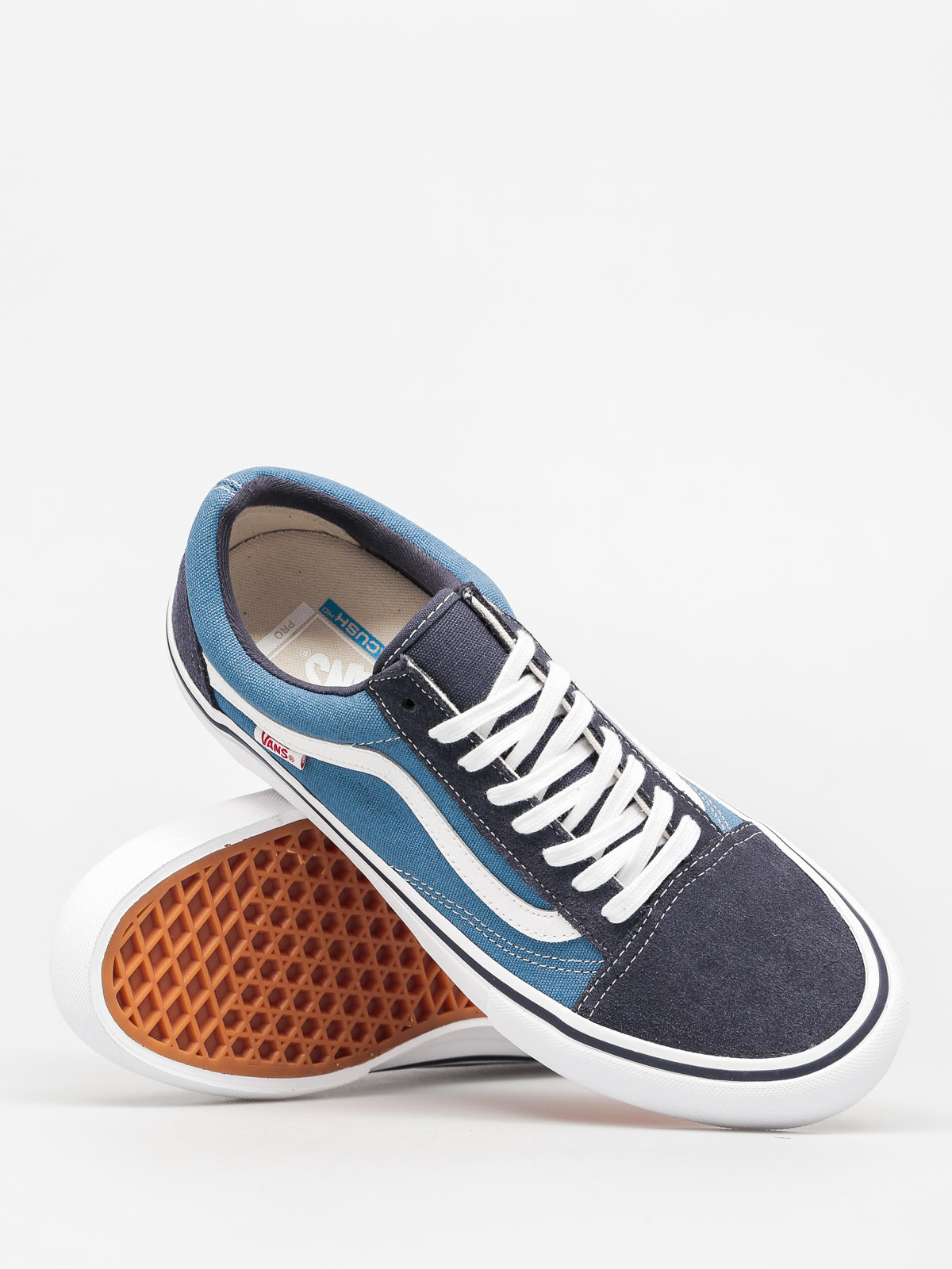 Vans Shoes Old Skool Pro (navy/stv navy/white)