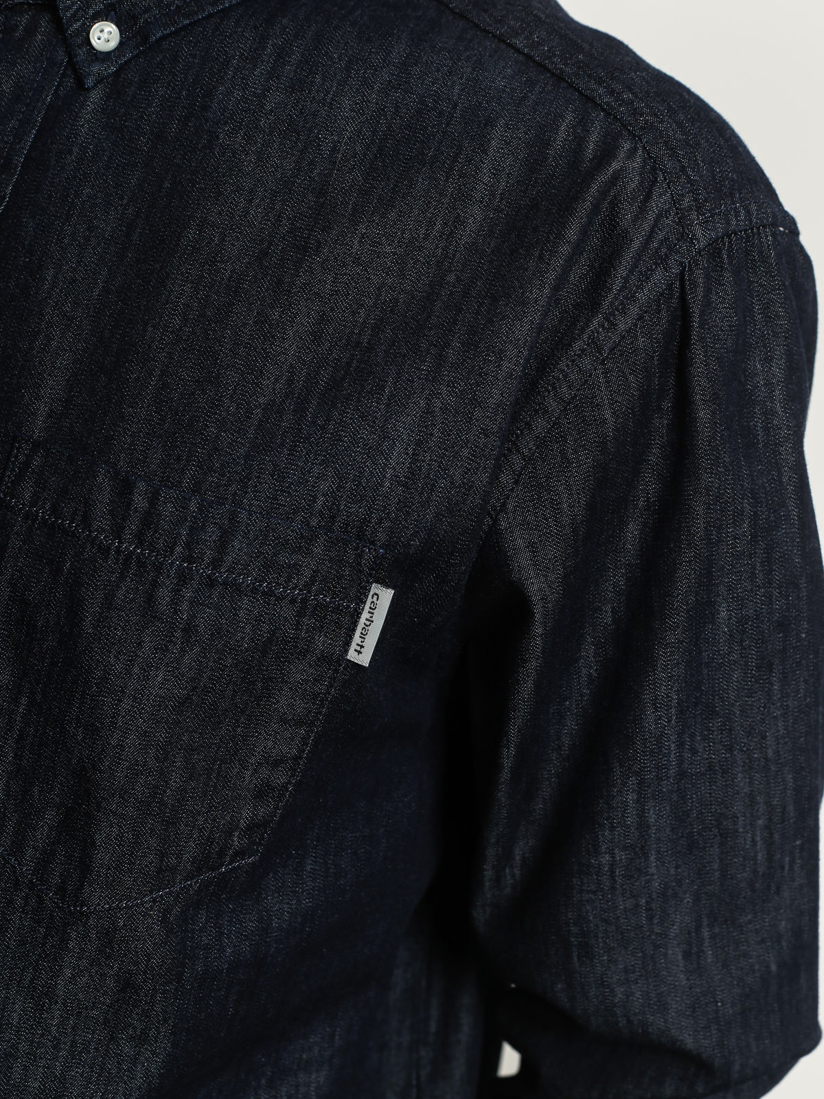 Carhartt Shirt Civil LS (blue rinsed)