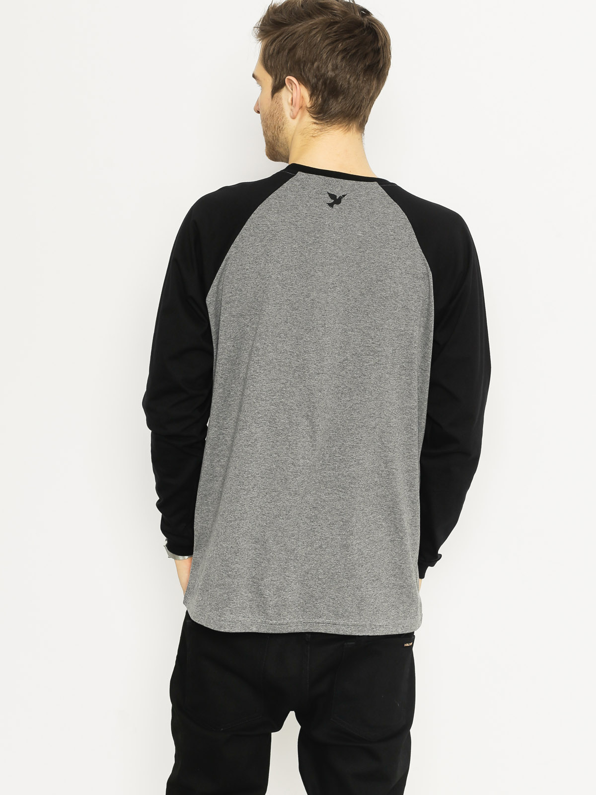 Nervous Longsleeve Lines (grey/black)