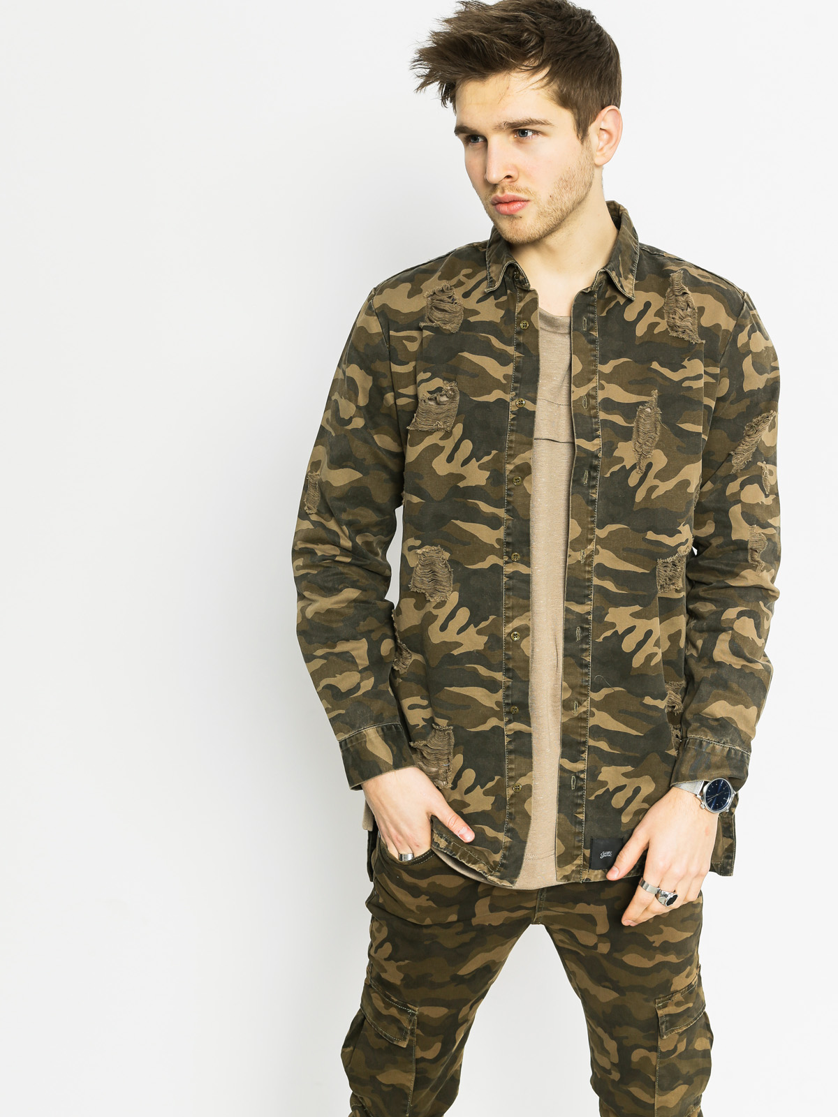 Sixth June Jacket Chemise (camo)