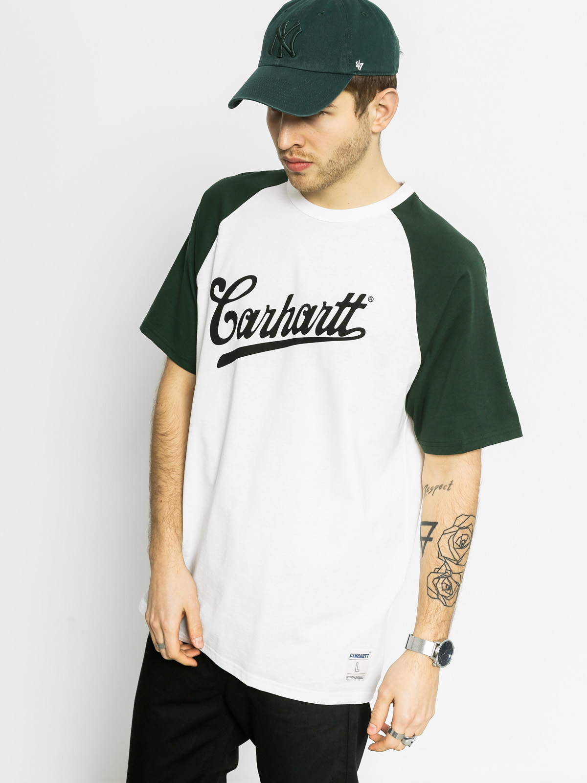 Carhartt T-shirt Strike (white/flr)