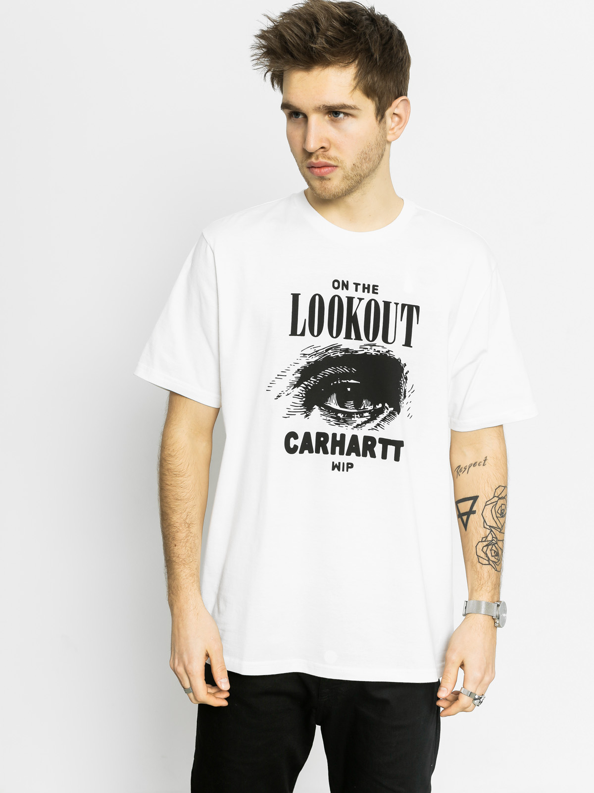 Carhartt T-shirt The Lookout (white/black)