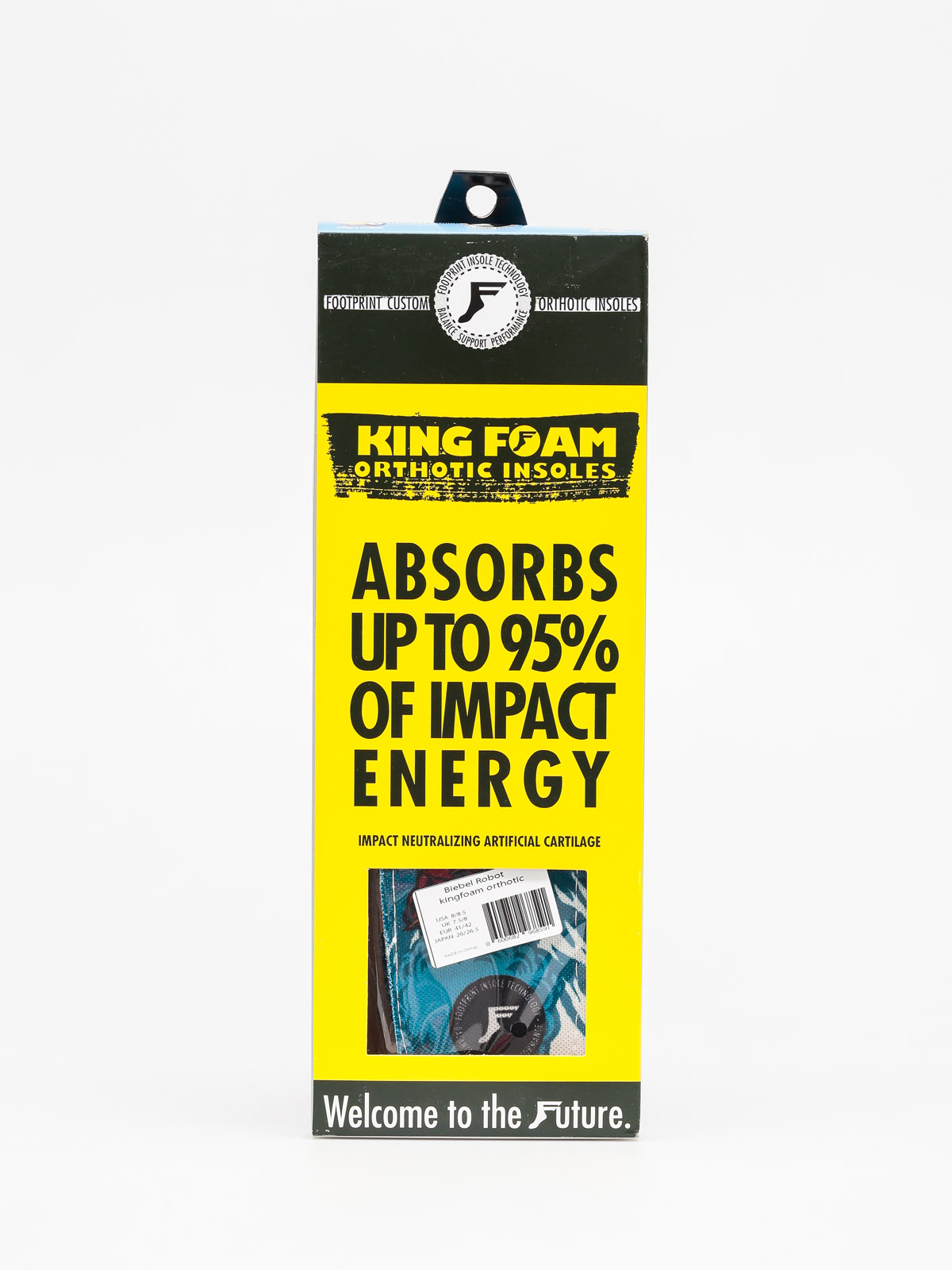 Footprint Insole Biebel Robot 