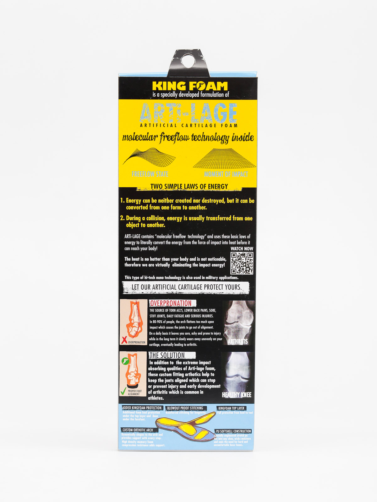 Footprint Insole Biebel Robot 