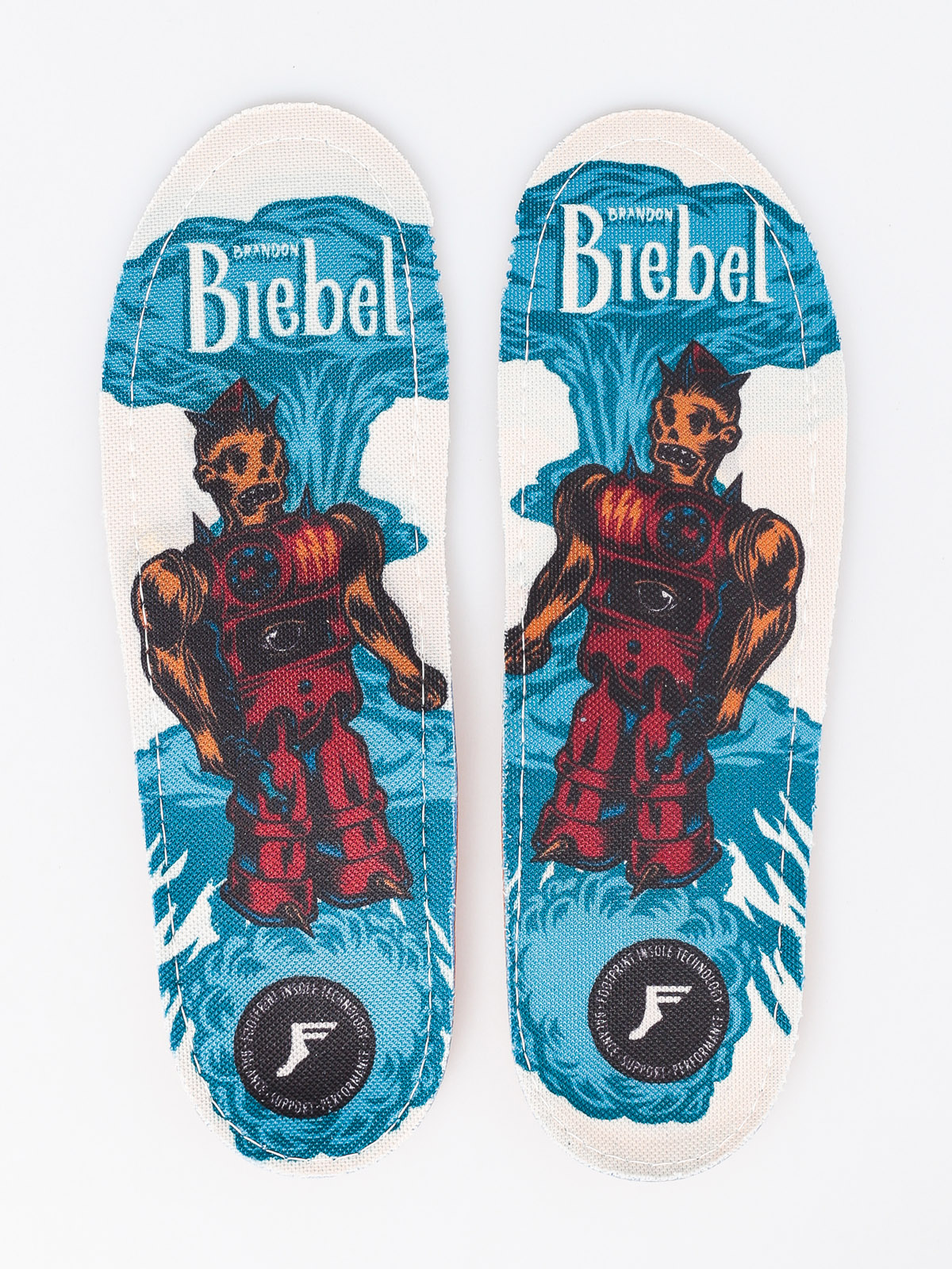 Footprint Insole Biebel Robot 