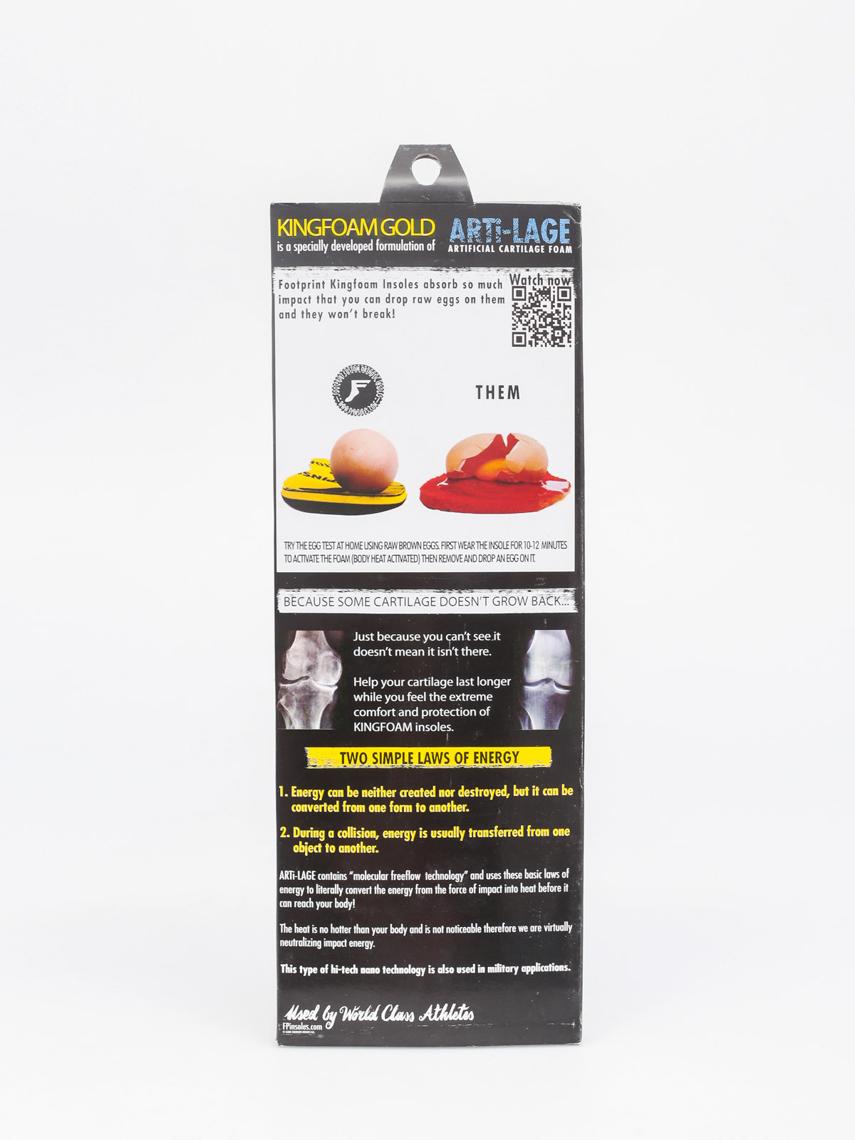 Footprint Insole Gustavo Illuminist 