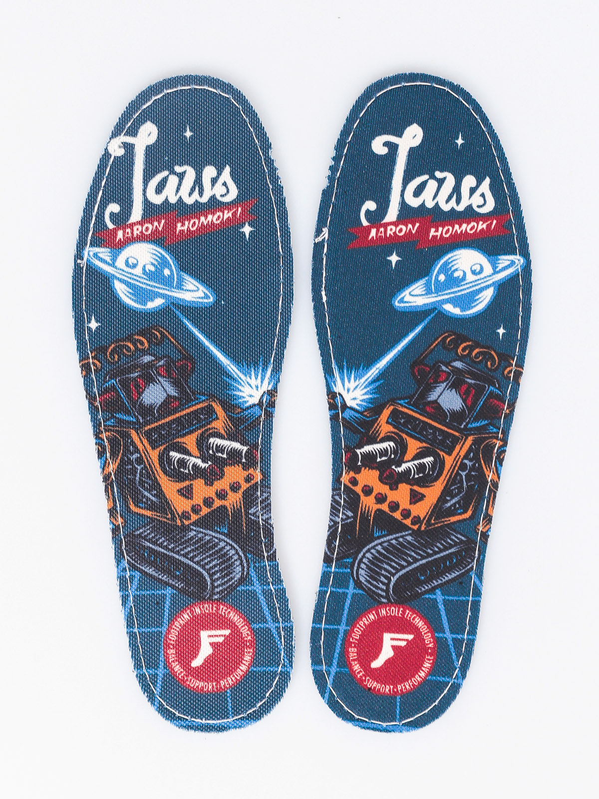 Footprint Insole Jaws Robot Hi Pro 
