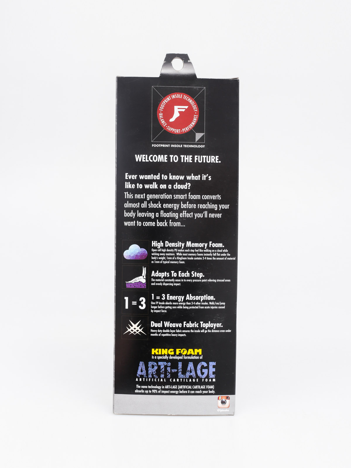 Footprint Insole Jaws Robot Hi Pro 