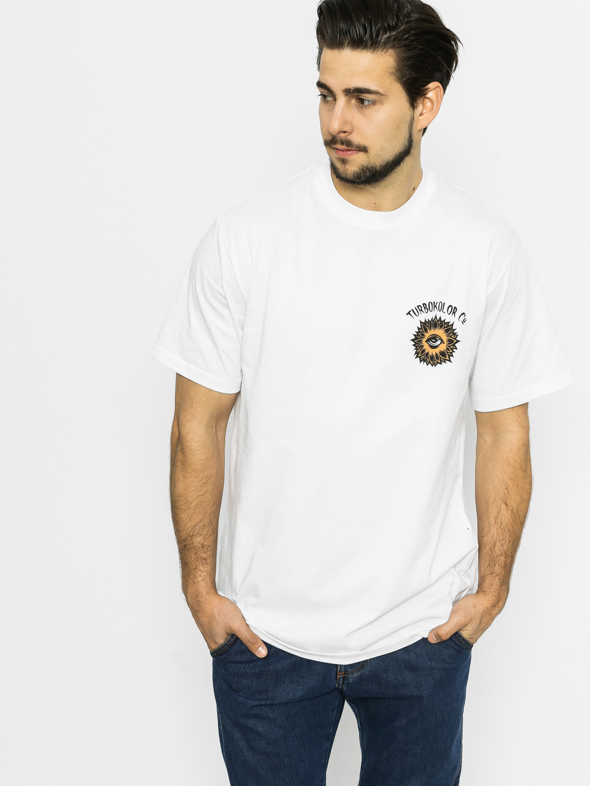 Turbokolor T-shirt Scorpion (white)